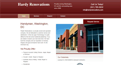 Desktop Screenshot of hardyrenovations.com